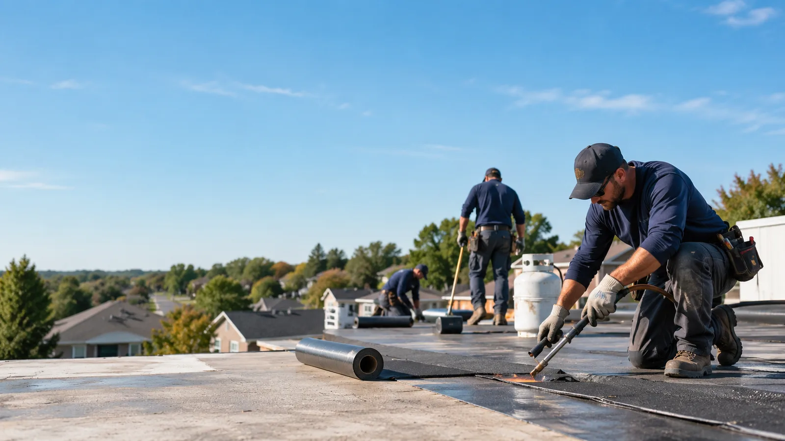 Flat Roof Leak Repair providers in Blanch, NC
